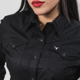 Blusa Cactus Lisa Negro 026
